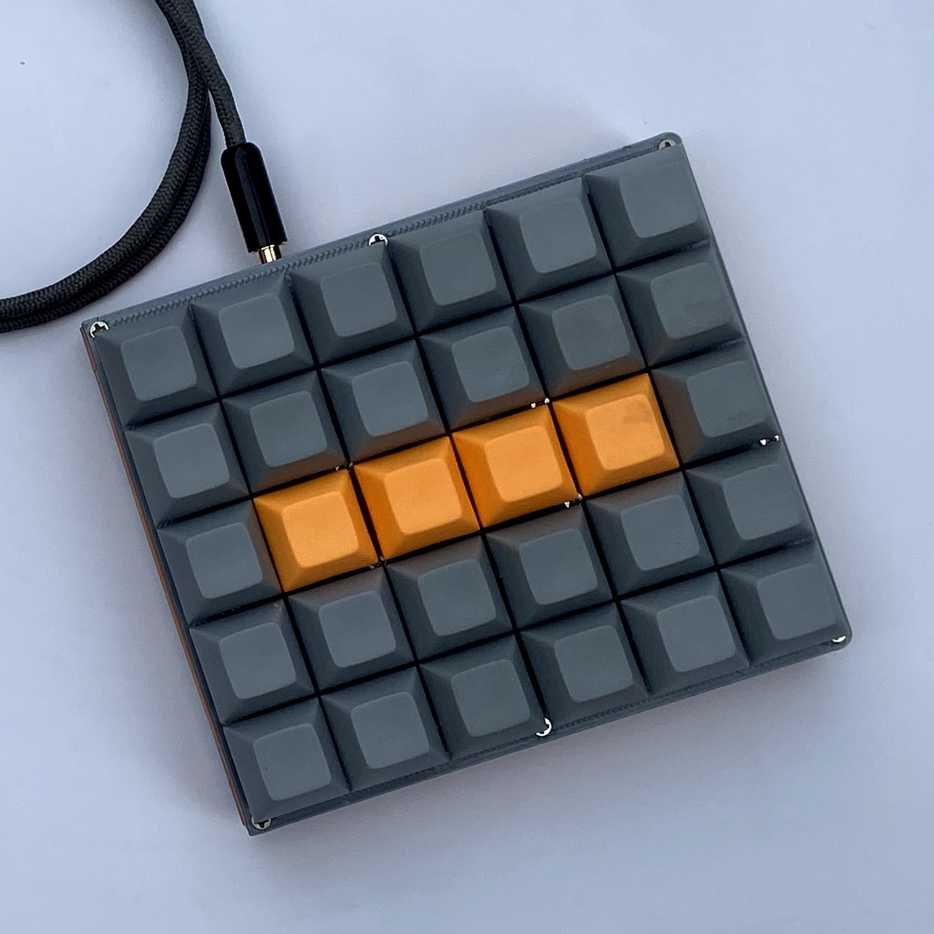 MASPLIT: 3D printed keyboard